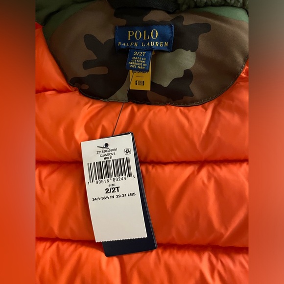 New! Polo Ralph Lauren Toddler Coat - Picture 7 of 7